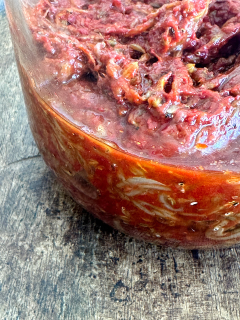 Rosamarina e shirasu, pomodoro e capperi 生しらすロザマリーナと釜揚げしらす、トマトとケイパーの辛いソース